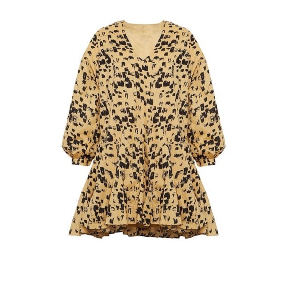 Anine Bing Dresses & Skirts - EUC Anine Bing Peyton Dress Painterly Leo Medium